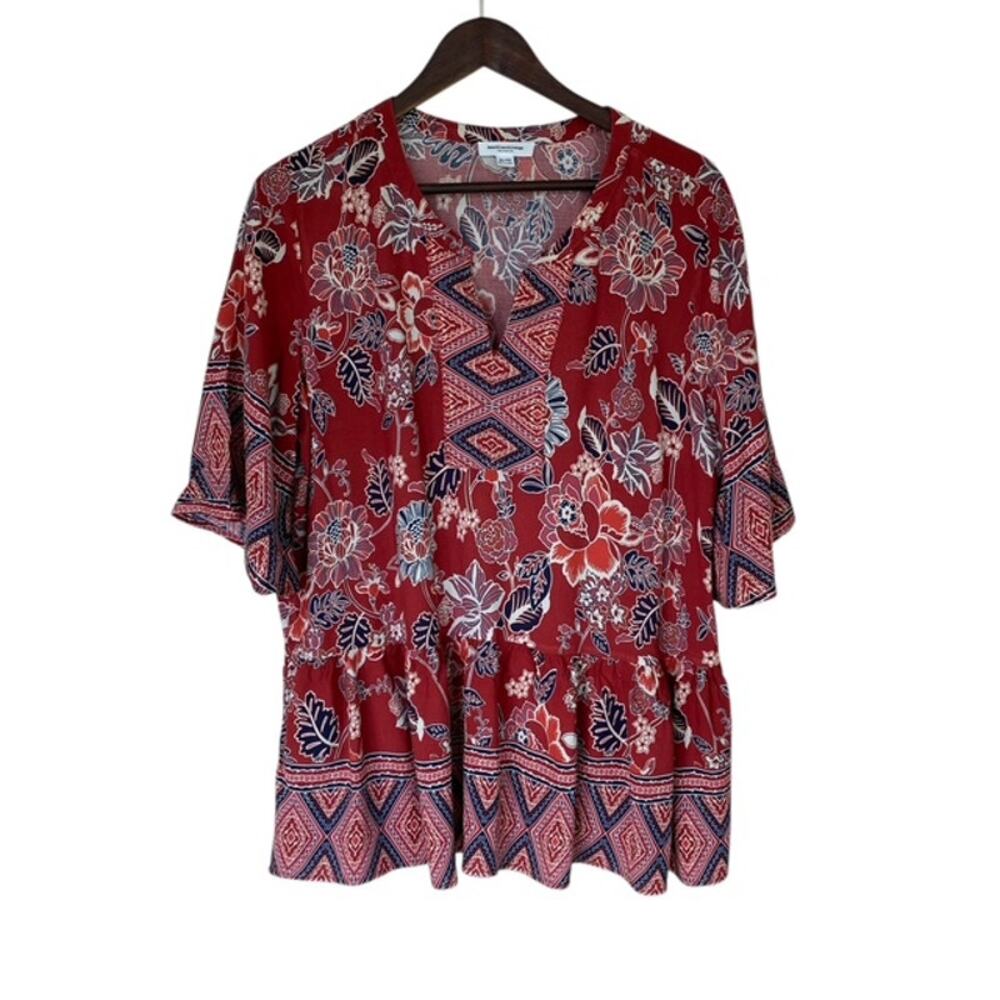 BeachlunchLounge Siena Floral Blouse - XL
